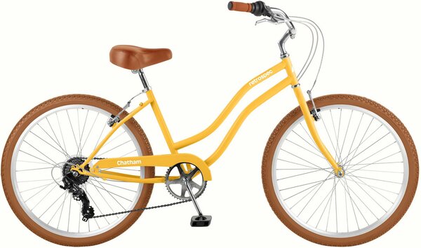 Retrospec Chatham Beach Cruiser Bike - Step Through 7 Speed